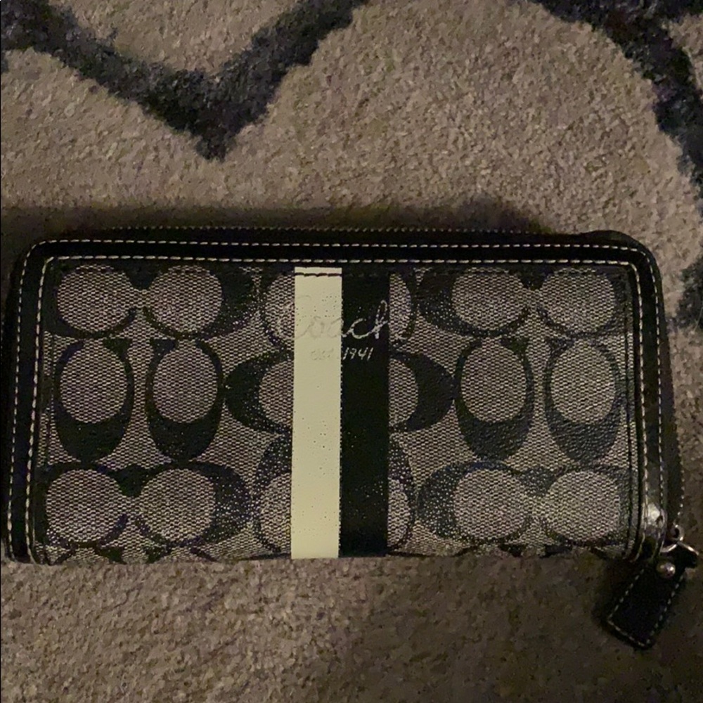 Coach Zip Around Wallet